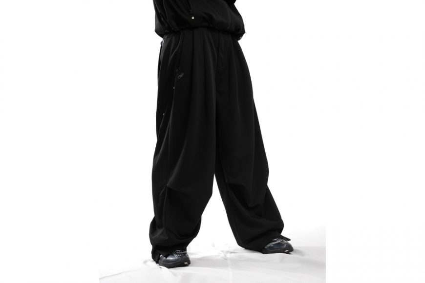 Tetoron baggy track pants (4)