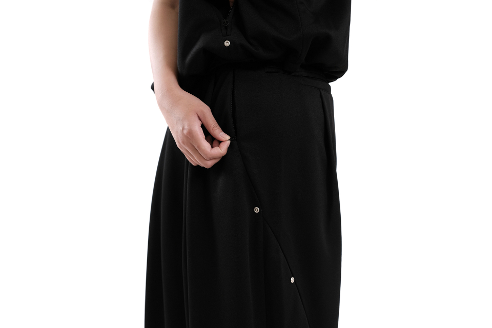 Tetoron baggy track pants (9)