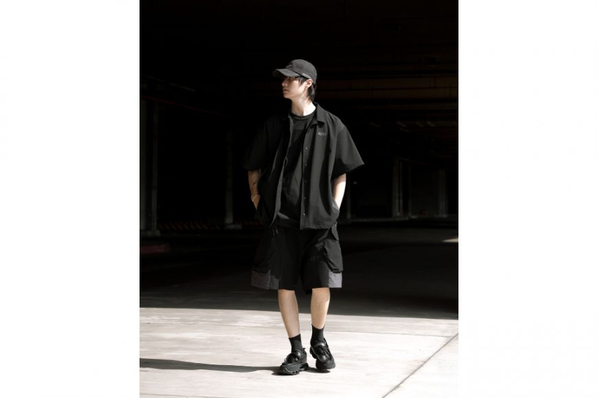 Zippered 3D Pocket Shorts (1)