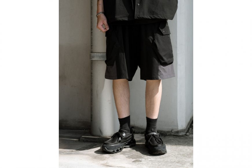 Zippered 3D Pocket Shorts (4)