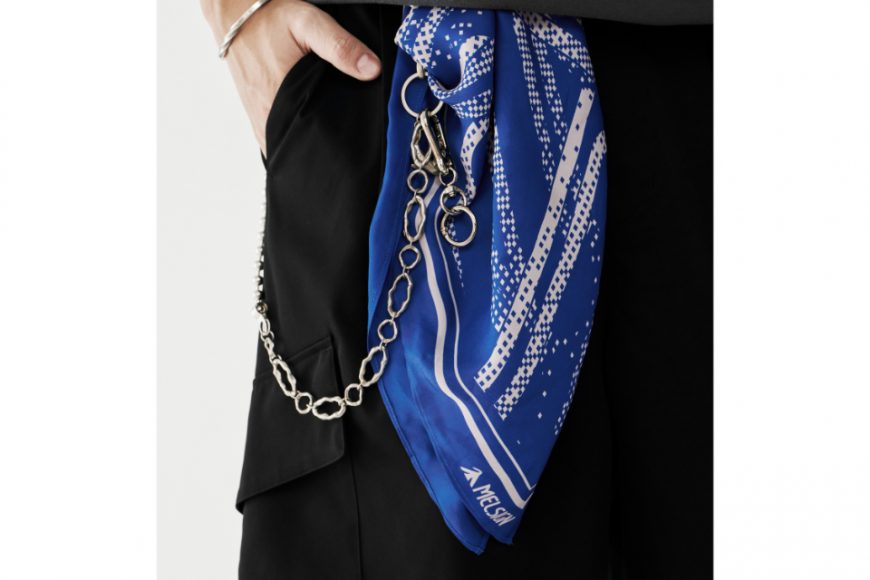 Clip Pattern Silk Bandana (9)