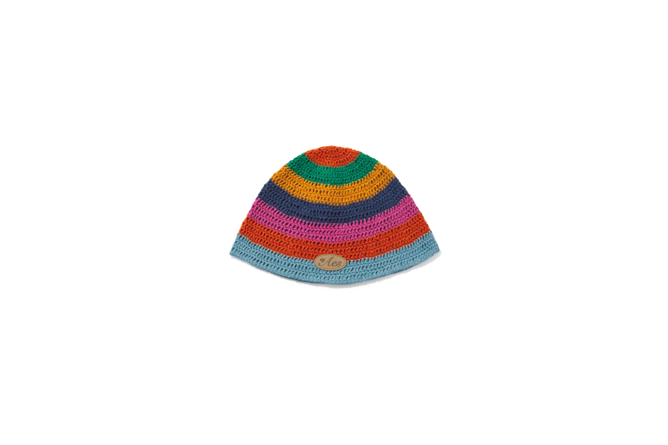 Crocheted Cotton Linen Bucket Hat (4)
