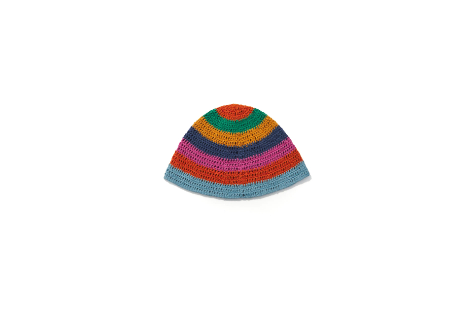 Crocheted Cotton Linen Bucket Hat (5)