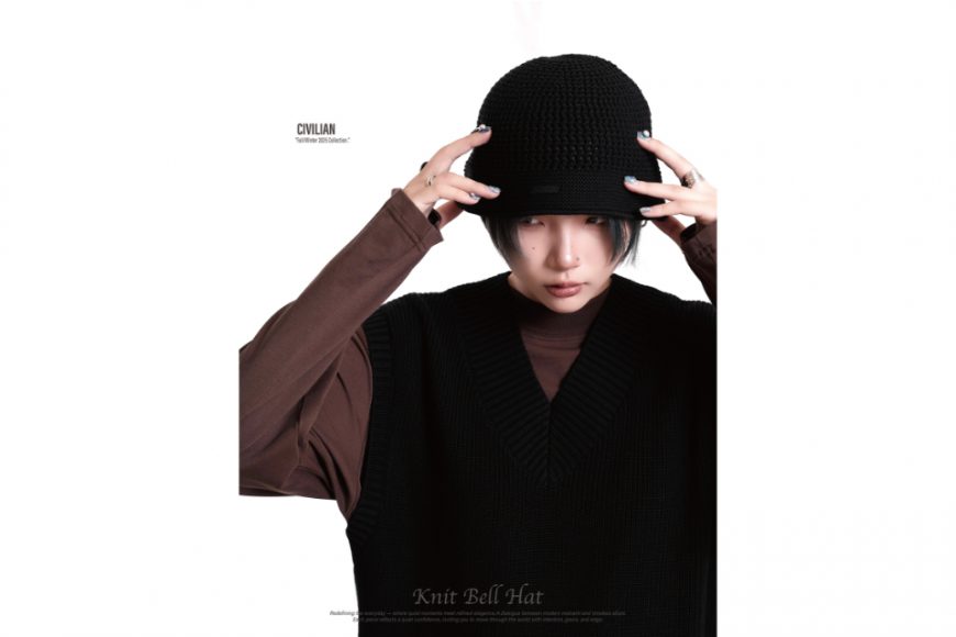 Knit bell hat (5)