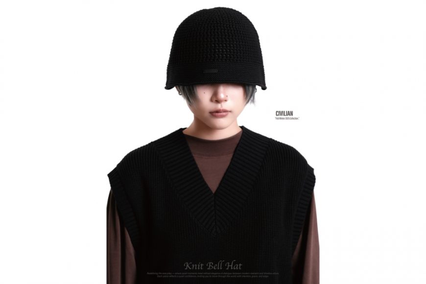 Knit bell hat (6)