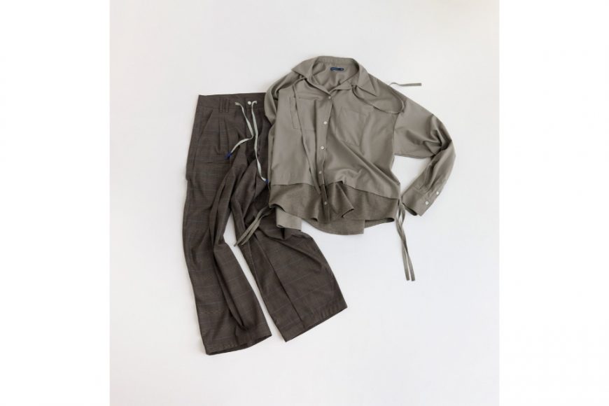 Loose Panel Tartan Shirt (1)