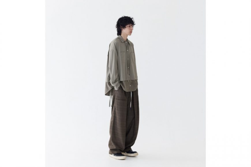 Loose Panel Tartan Shirt (7)