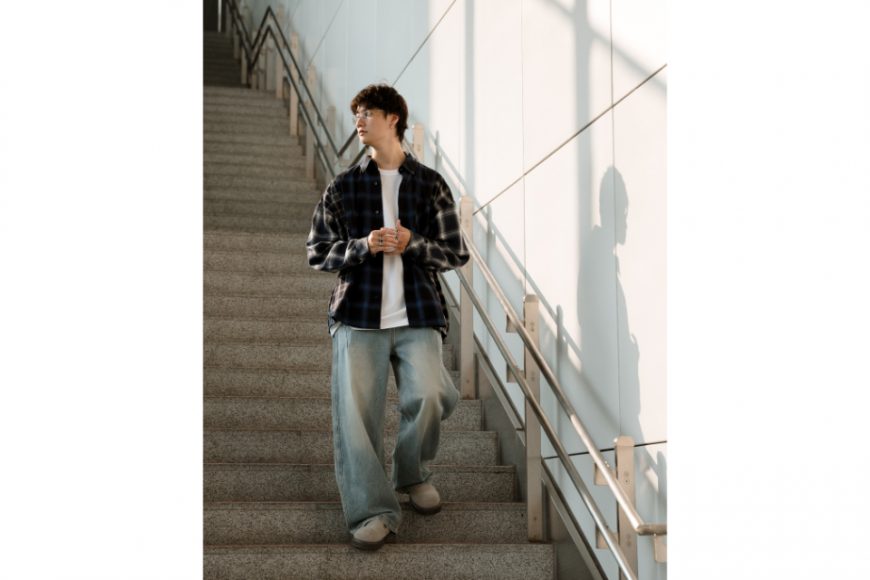 Patchwork PLaid LS Shirt (12)