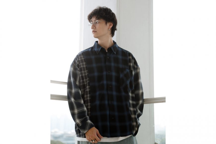 Patchwork PLaid LS Shirt (13)