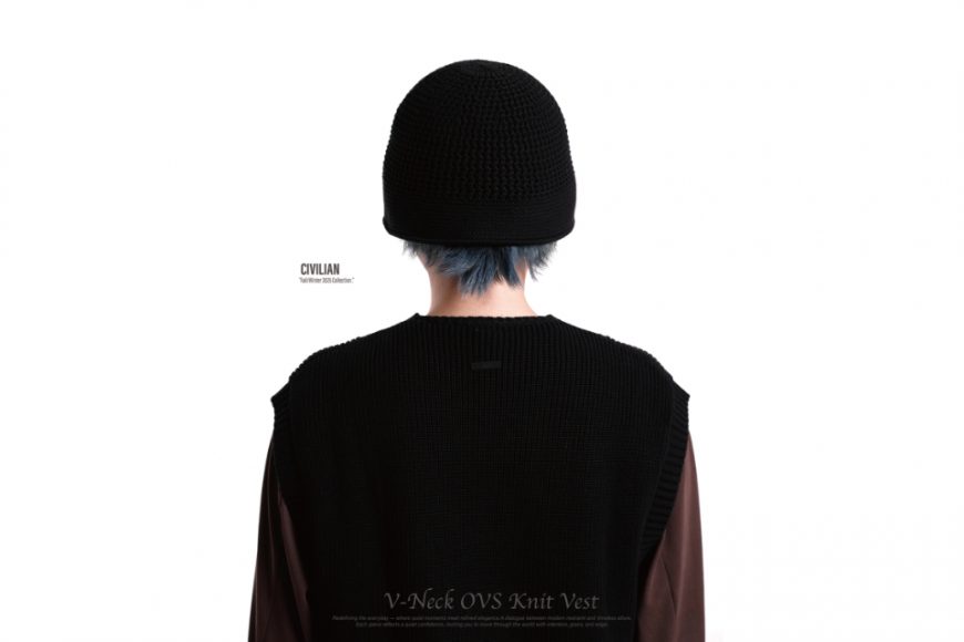V-neck OVS knit vest (7)