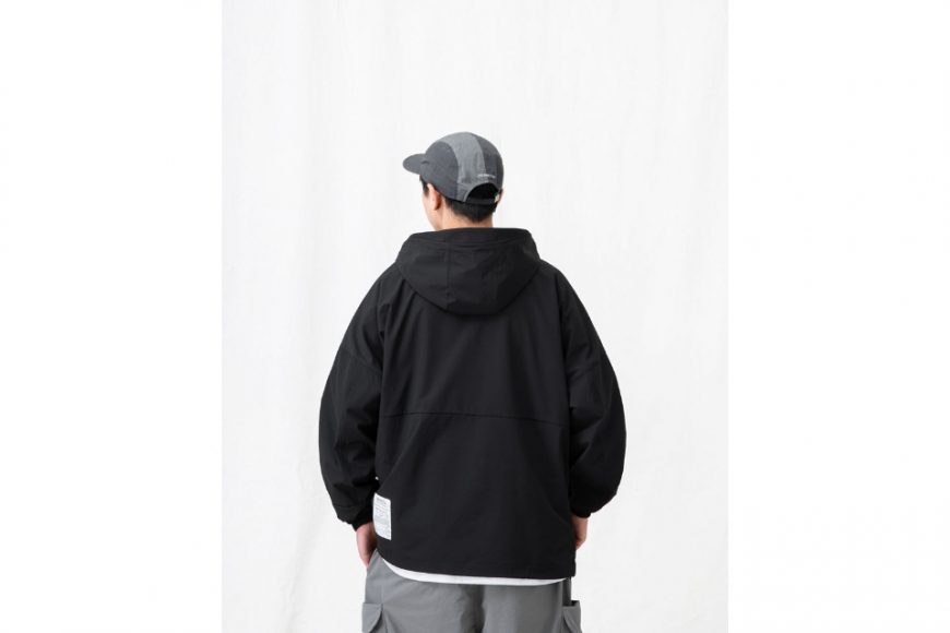 Water-Repellent Pullover Shell Jacket (3)