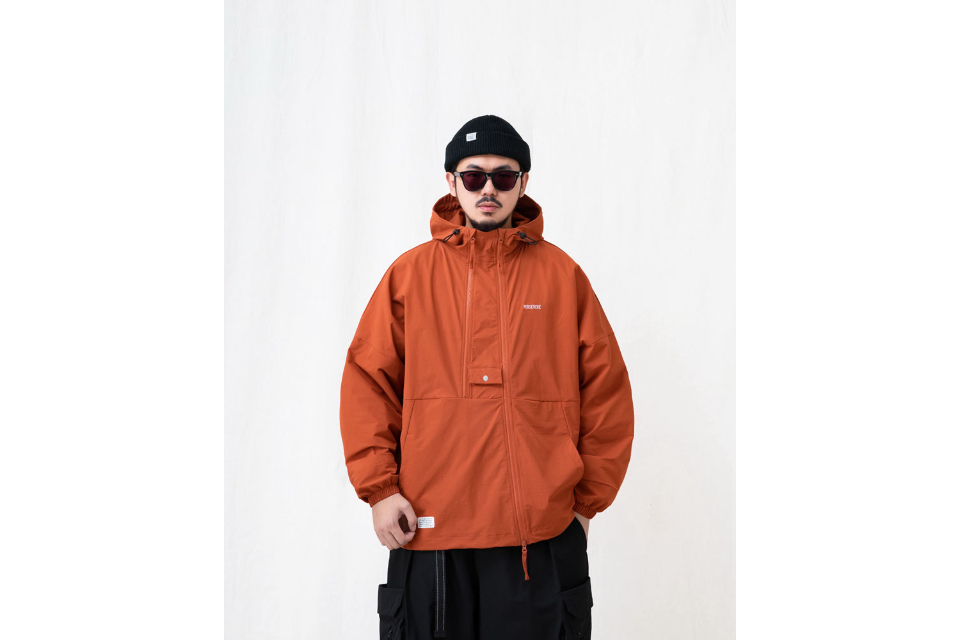 Water-Repellent Pullover Shell Jacket (5)