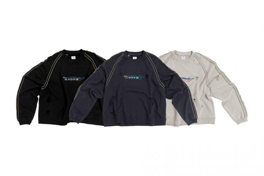 Break Time Destroyed Crewneck (0)