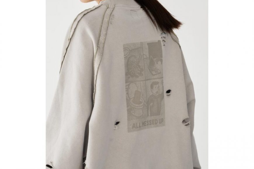 Break Time Destroyed Crewneck (11)