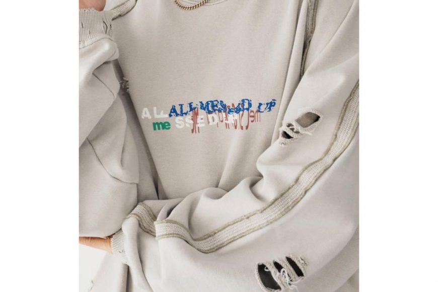 Break Time Destroyed Crewneck (12)