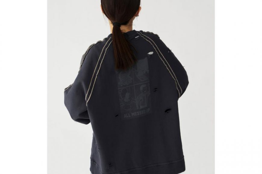 Break Time Destroyed Crewneck (16)