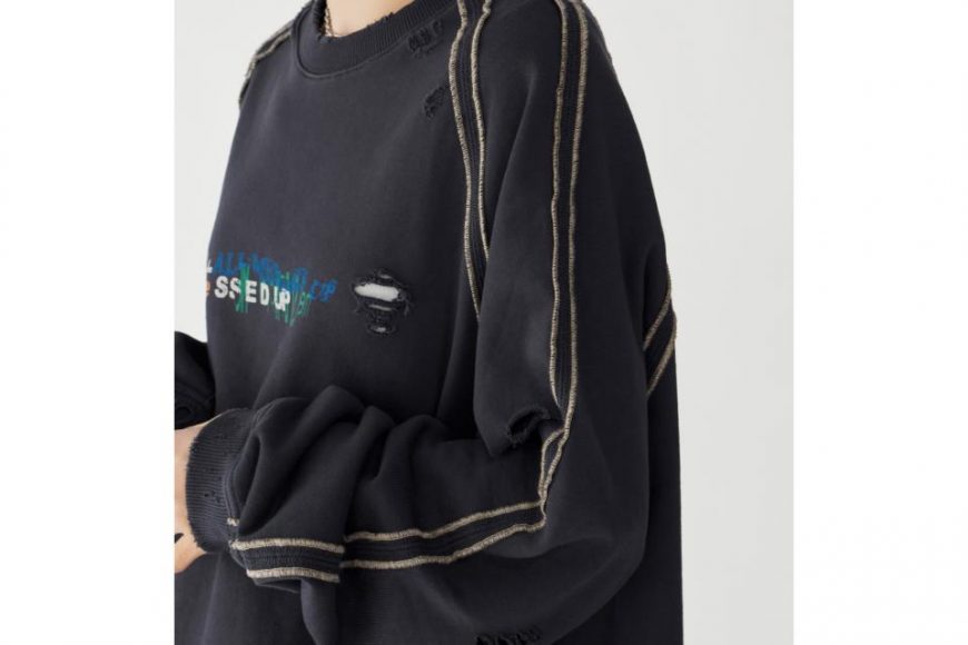 Break Time Destroyed Crewneck (19)