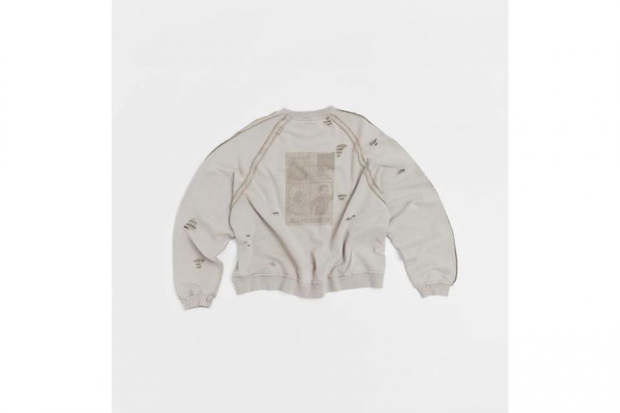 Break Time Destroyed Crewneck (25)