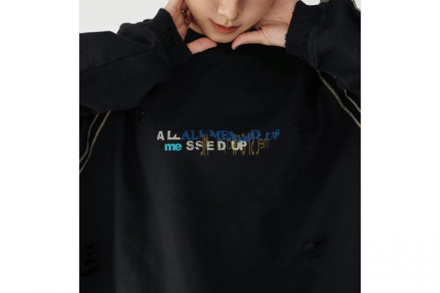 Break Time Destroyed Crewneck (6)