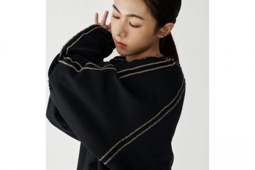 Break Time Destroyed Crewneck (7)