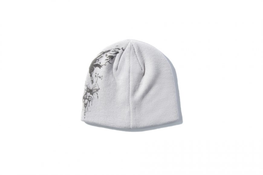 Drunk Butterfly Woven Knitted Beanie (4)