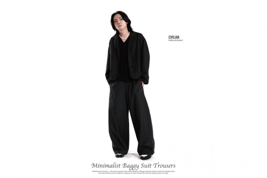 Minimalist baggy suit trousers (11)