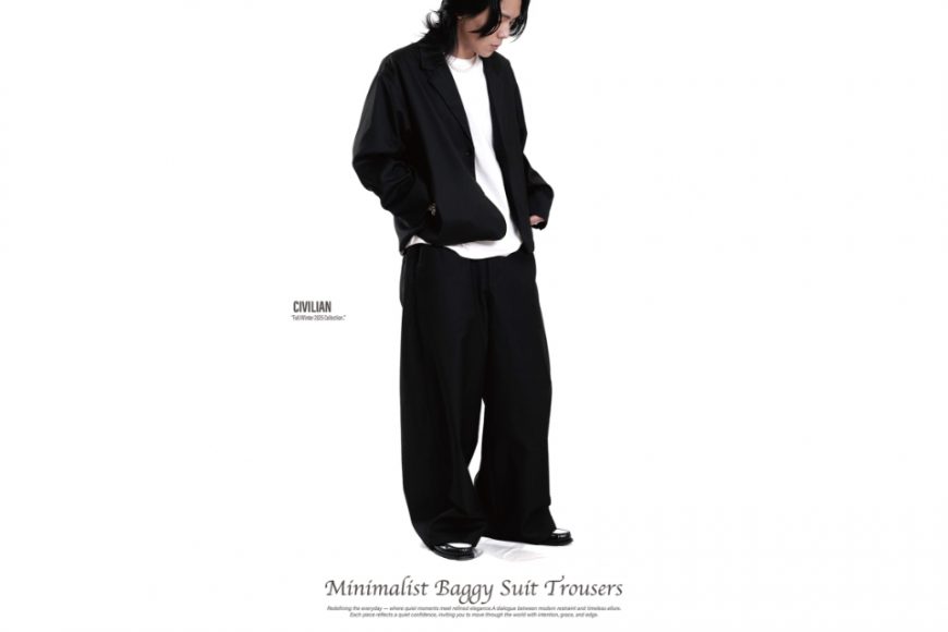 Minimalist baggy suit trousers (2)