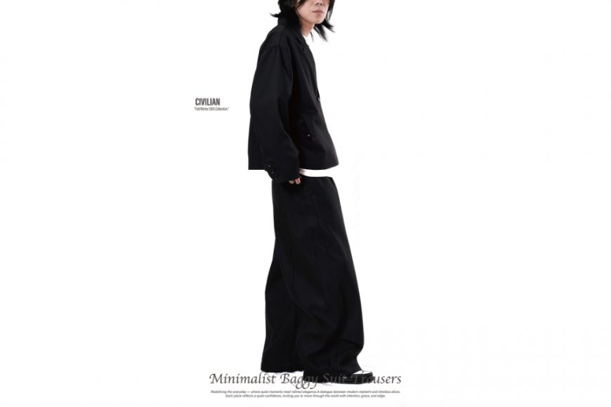Minimalist baggy suit trousers (3)