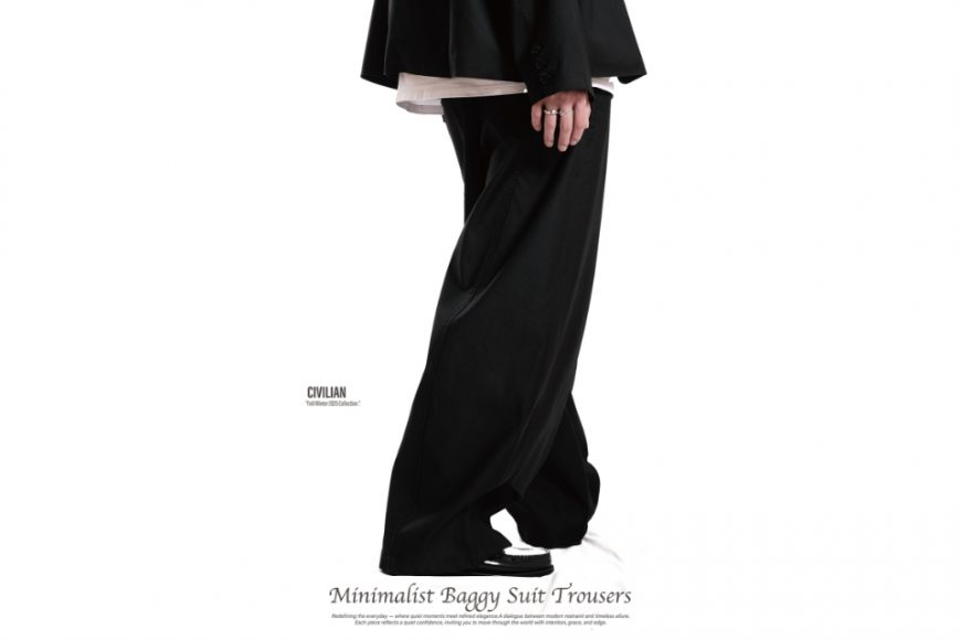 Minimalist baggy suit trousers (4)