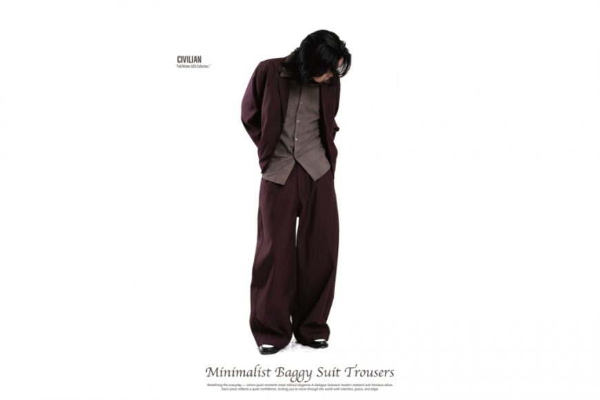 Minimalist baggy suit trousers (8)