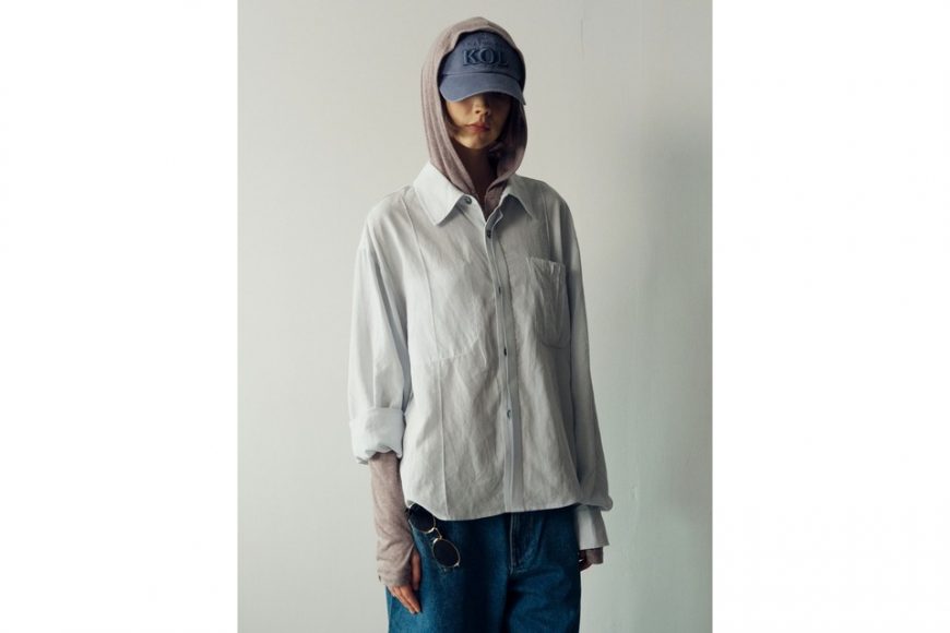 THE PROUDER 25 AW 水洗天藍KOL軟檐棒球帽 (4)