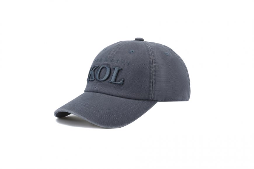 THE PROUDER 25 AW 水洗天藍KOL軟檐棒球帽 (5)