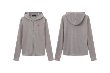 THE PROUDER 25 AW 灰色拉鍊連帽防曬衣 (1)