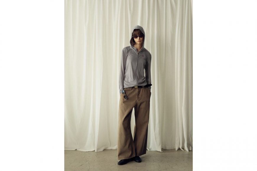 THE PROUDER 25 AW 灰色拉鍊連帽防曬衣 (2)