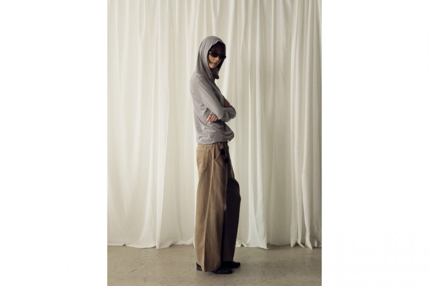 THE PROUDER 25 AW 灰色拉鍊連帽防曬衣 (3)