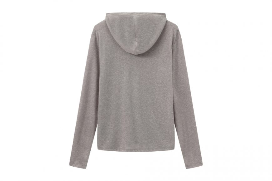 THE PROUDER 25 AW 灰色拉鍊連帽防曬衣 (5)