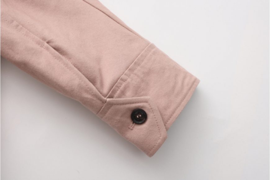 THE PROUDER 25 AW 立領髒粉色夾棉復古哈靈頓夾克 (12)