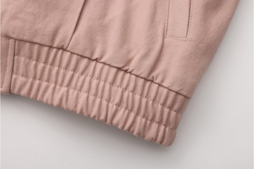 THE PROUDER 25 AW 立領髒粉色夾棉復古哈靈頓夾克 (14)