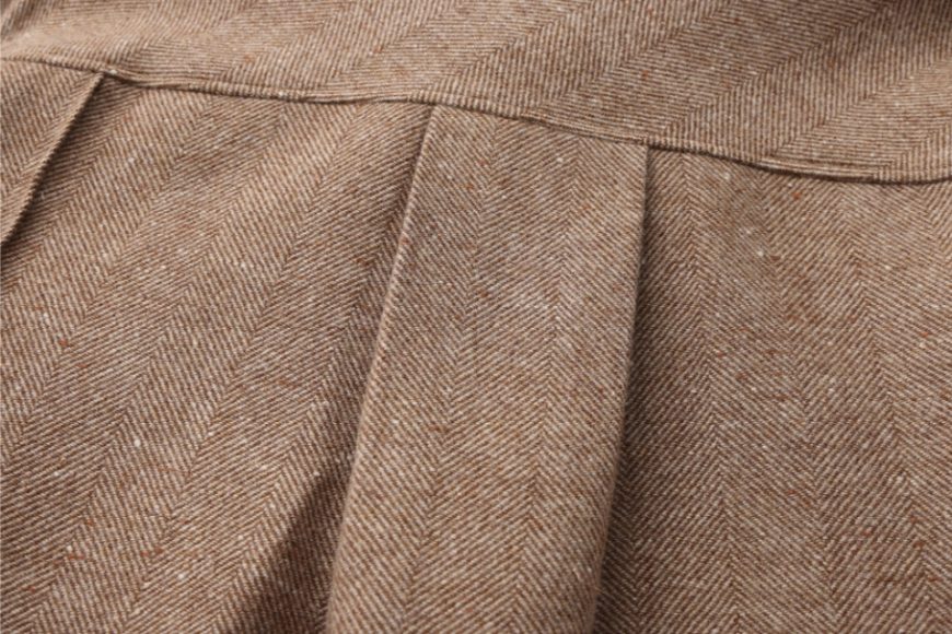 THE PROUDER 25 AW 羊毛呢巴恩風廓形中長款夾克 (11)