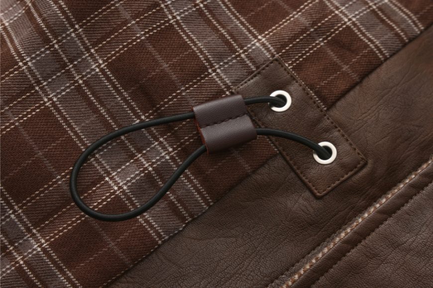 THE PROUDER 25 AW 羊毛呢巴恩風廓形中長款夾克 (12)