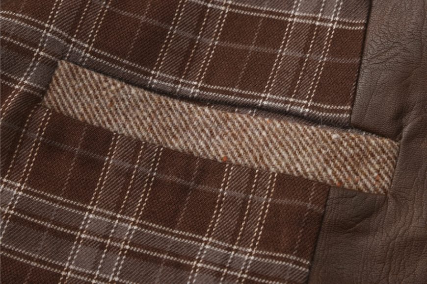 THE PROUDER 25 AW 羊毛呢巴恩風廓形中長款夾克 (13)