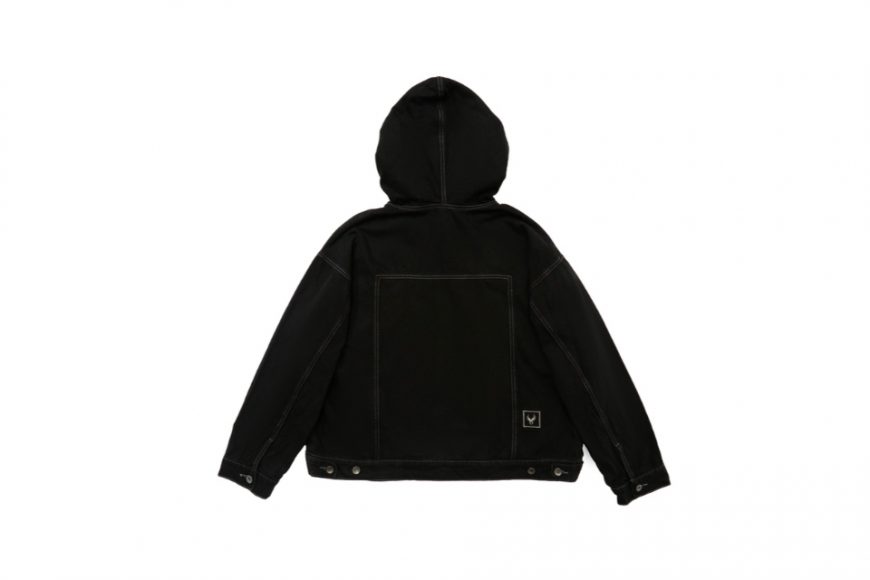 Washed Half-Zipped Hoodie (4)