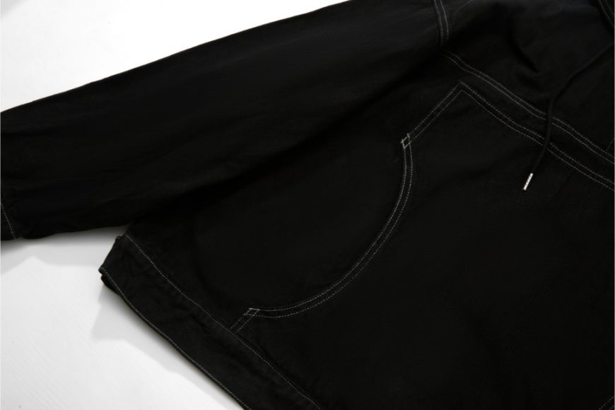 Washed Half-Zipped Hoodie (6)