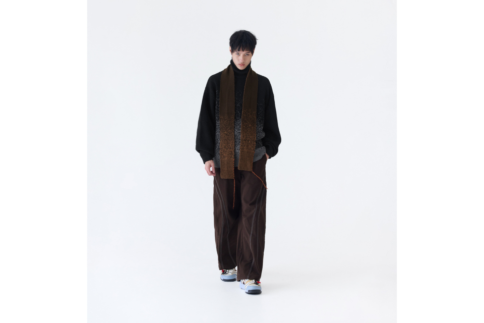 2 Tone Bitmap Scarf (1)