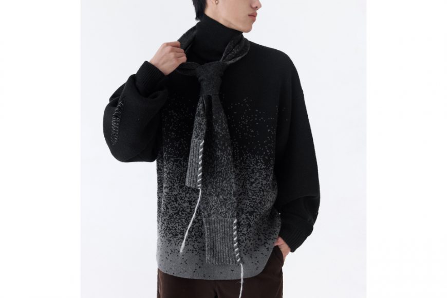 2 Tone Bitmap Scarf (3)