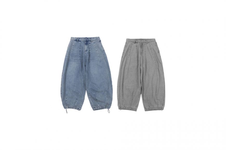 25- Civ. Karesansui denim circular pants (0)