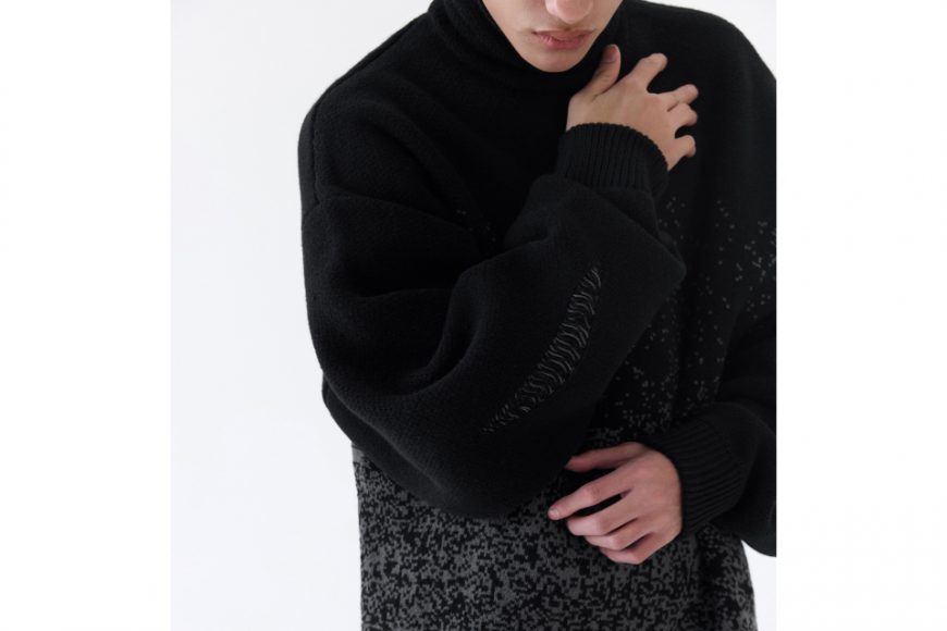 Bitmap Shift Knit Turtleneck (6)
