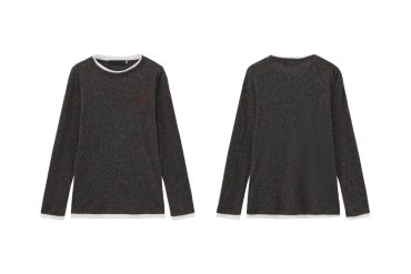 亞麻復古層次寬鬆打底內搭衣 (0)