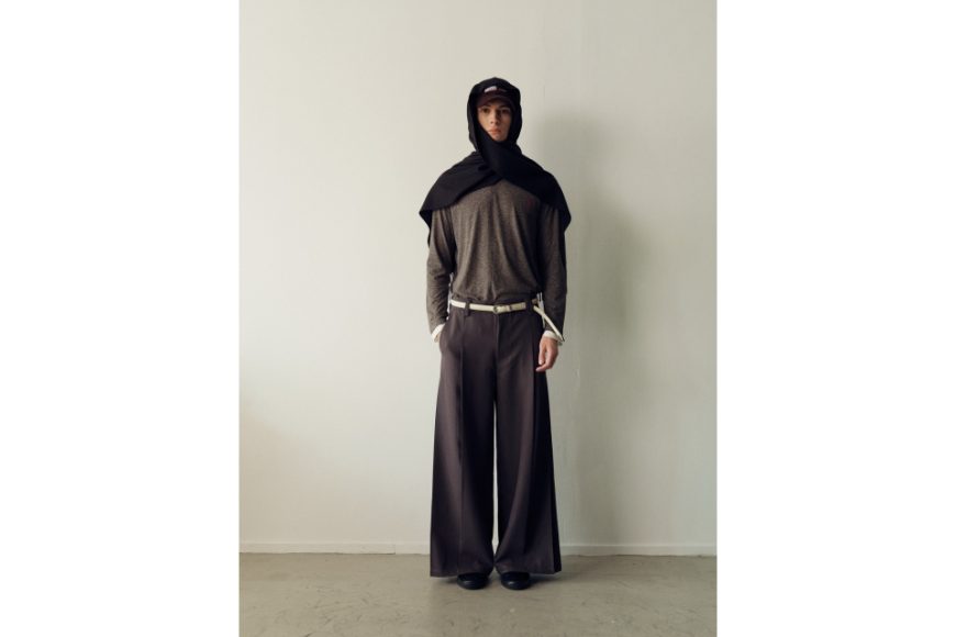 亞麻復古層次寬鬆打底內搭衣 (1)