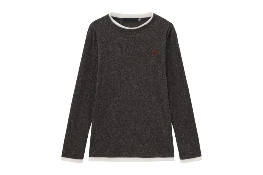 亞麻復古層次寬鬆打底內搭衣 (3)